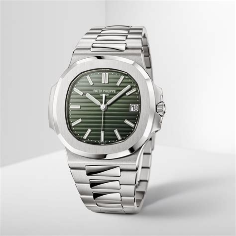 green patek philippe price|Patek Philippe nautilus green dial.